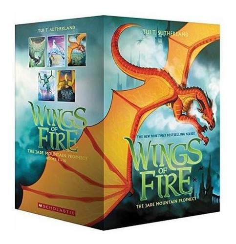 Wings Of Fire Box Set, The Jade Mountain Prophecy..., De Sutherland, Tui. Editorial Scholastic Paperbacks En Inglés
