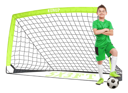 Kunup Kid Soccer Goal For Backyard 5x3ft 6x4ft 9x5ft Large P