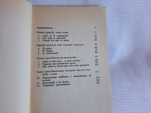 Imagen 3 de 5 de Todo Es Negociable Herb Cohen Sudamericana