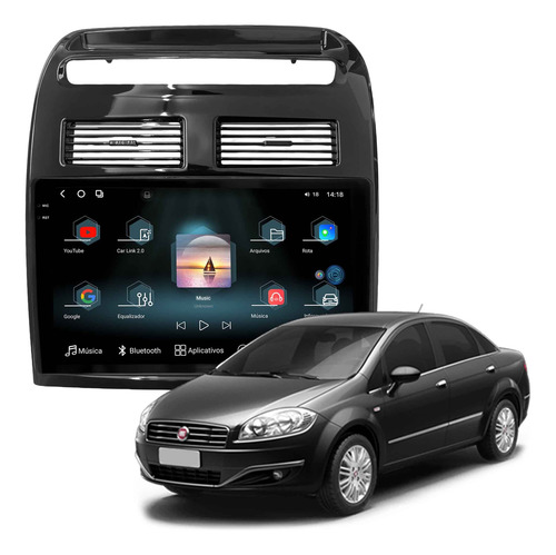 Multimidia Aikon Fóton G3 Linea 2008 A 2014 12+256gb Octa 9p