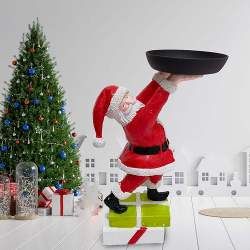 Bandeja Para Papá Noel En L, Muñeco De Nieve, Aperitivos, Re