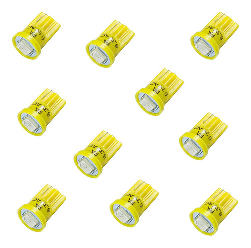 Pa Led 10 Piezas 555 T10 1smd Led Cuna Pinball Maquina Luz D