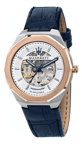 Reloj Maserati R8821142001 Maserati Stile Automático-azul