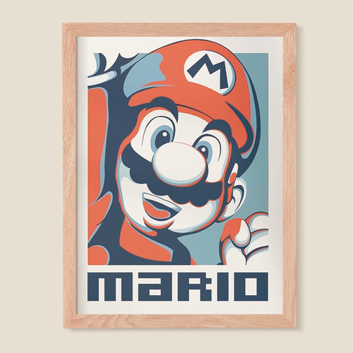 Cuadro Con Marco Mario Bros 04 - Frametastic! 