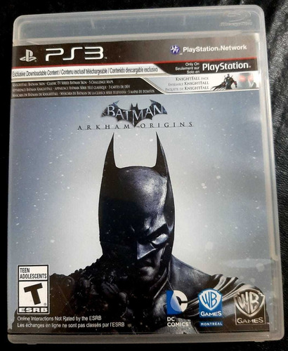 Batman Arkham Origins Ps3 Físico 