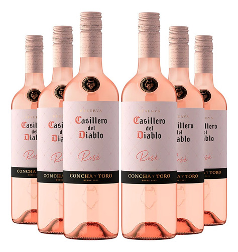 Casillero Del Diablo Rosé 6x750ml Concha & Toro