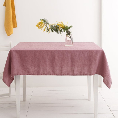 Mantel De Lino Para Cocina Comedor Fiesta Vacaciones