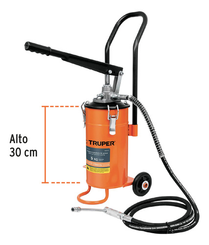 Bomba Inyectora De Grasa, 5 Kg, Truper