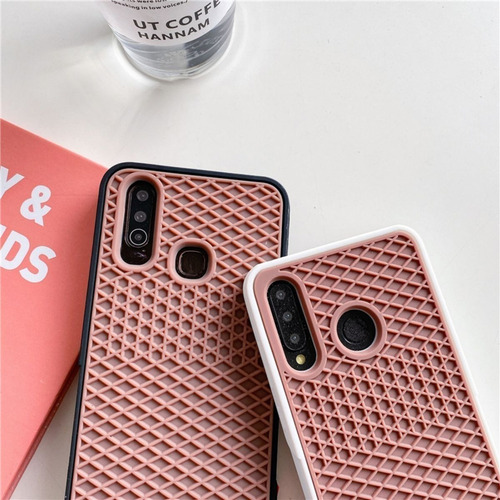 Funda De Silicona Waffle For Huawei P40 Enjoy 10se Honor 20