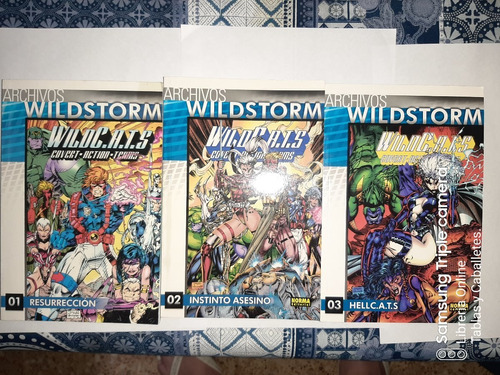 Wildstorm Wildc.a.t.s Tomos 1, 2 Y 3-norma Editorial (ltc)