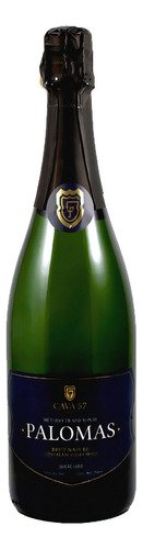 Vino Espumoso Cava 57 Palomas Brut Nature 750 Ml