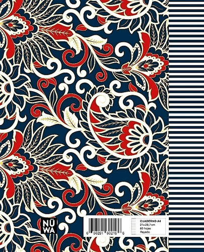 Cuaderno A4 Rayado Nuwa Bulgaro Verde - Tapa Dura