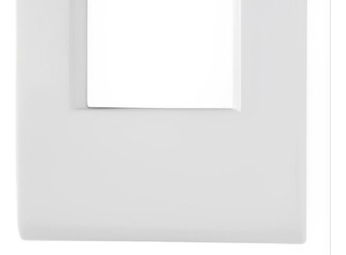 Placa 4x2 P/ 2 Postos Juntos Branco Liz Tramontina