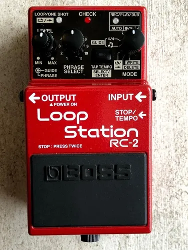 Pedal Looper Boss Rc-2 Loop Station - Entrega Inmediata (Usado)