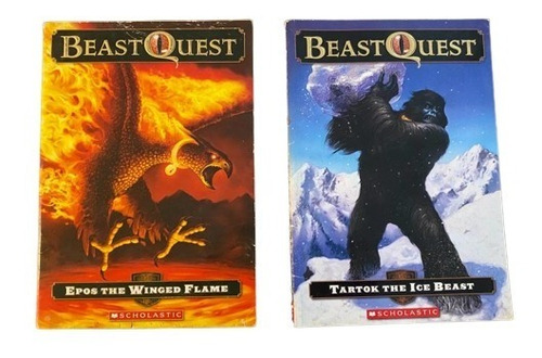 Lote 2 Libros De Colección Beast Quest Scholastic