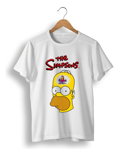 Remera: The Simpsons Homero Memoestampados