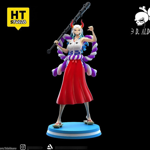 Archivo Stl Impresión 3d - One Piece - Yamato - Ht