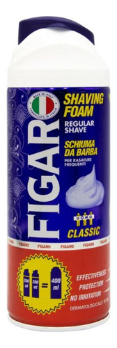 Espuma Para Barbear Clássica 400ml - Figaro