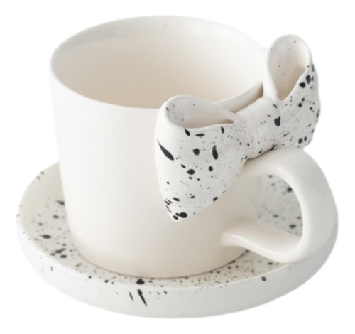 Taza De Café De Cerámica Con Nudo De Lazo Para Bebidas