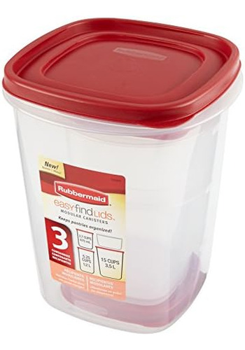 Rubbermaid Easy Find Lids Contenedores De Almacenamiento De