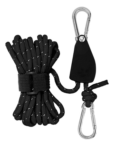 Cuerda De Trinquete Para Colgar, Cordón, L Y Negro