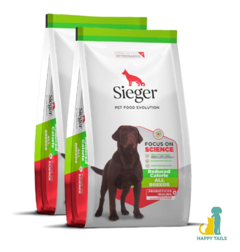 Sieger Light 2 X 12 Kg (24 Kg) - Happy Tails