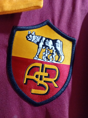 Camiseta Roma 2012 Original Xl Dorsal Erik Lamela (Usado)