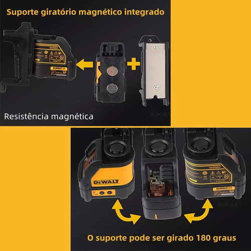 . Para Linha Verde Laser Level 2 Cross Lines Laser