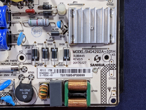 Fuente Tcl 43s305 / 43s305mx / Shg4202a-101h - Nueva