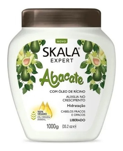 Crema Para Peinar Abacate - Skala 1kg