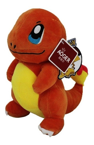 Pelúcia Pokemon Charmander Original Tomy Importada 21 Cm 