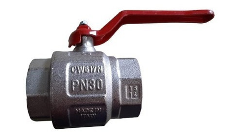 Llave De Bola O Valvula De Paso Rapido 1 1/2 Grinaca Cromada