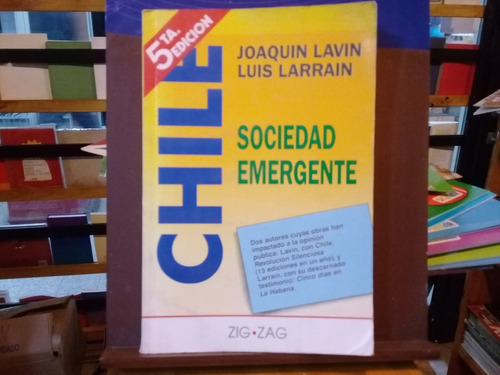 Chile Sociedad Emergente - J. Lavin Y L. Larrain -5ª Ed 1989