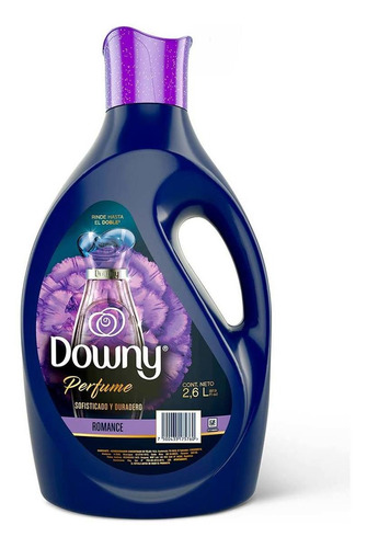 Suavizante De Telas Downy Perfume Romance Sofisticado Y Duradero 2.6l