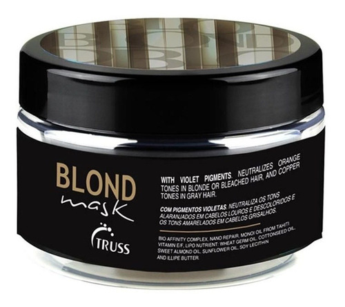 Imagem 1 de 2 de Máscara Truss Blond - 180g