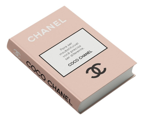 Livro Caixa M Coleção Moda Coco Chanel