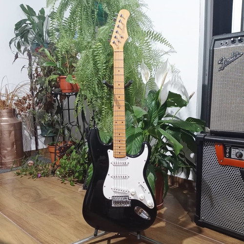 Stagg Stratocaster Ses50m Black