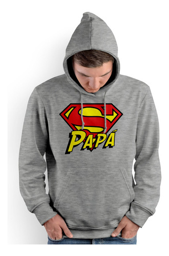 Polera Cap Super Papá (d0110 Boleto.store)