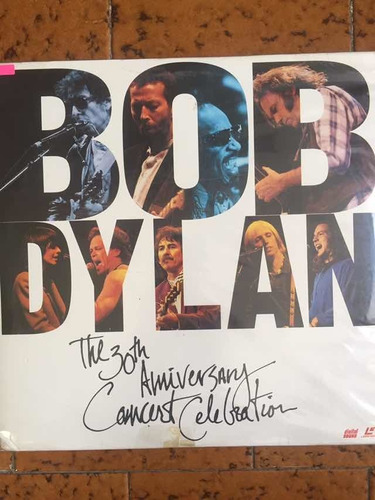 Bob Dylan 30 Aniversary Concert 2 Laser Disc Video Rock