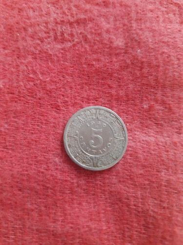 Moneda 5 Centavos De Plata 1940