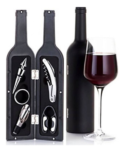 Set De Herramientas Para Vino Kit En Botella 5 Pzas
