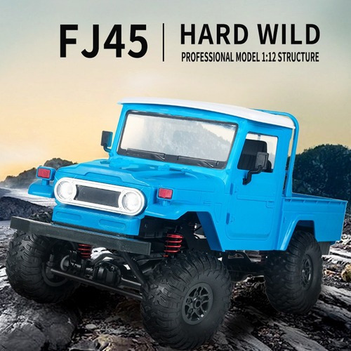 Camión Todoterreno Mn-45 Rc Crawler 2.4 G 4x4 Racing 4x4 1/1