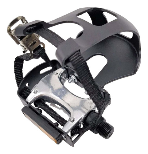 Pedales De Bicicleta Con Clips Y Correas, Rosca De Izquierda