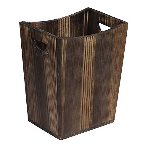 Papelera De Madera, Cubo De Basura Oficina, Papelera Rã...