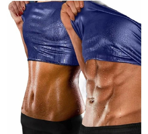 Imagen 1 de 8 de Faja Reductora Hombre Y Mujer Efecto Sauna Adelgazar