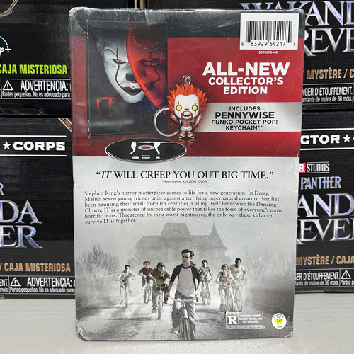 Funko Pocket Pop Keychain Pennywise It Dvd Walmart Exclusive (Usado)