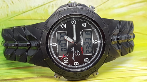 Relógio Bulova Ww98c59 Marine Star, Com Cronometro Digital. 