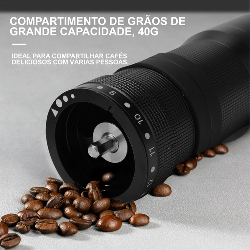 Icoffee Moedor Café Manual 40g Para Casa Escritório E Acampamento