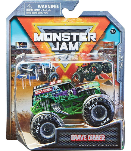 Monster Jam Grave Digger 1:64 Spin Master