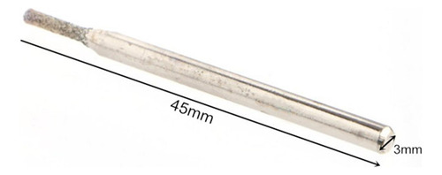 20 Piezas Diamond Burr Grabado Herramienta Broca Kit Burrs